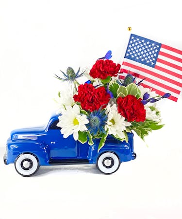 Celebrating America - Patriotic Flowers