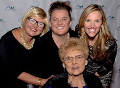 Our founder, Shirley Cole, along with employees Jo Buttram, Shelby Shy and Trisha Upshaw