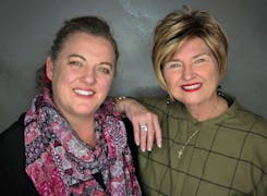 Jo and Trisha, our president and manager